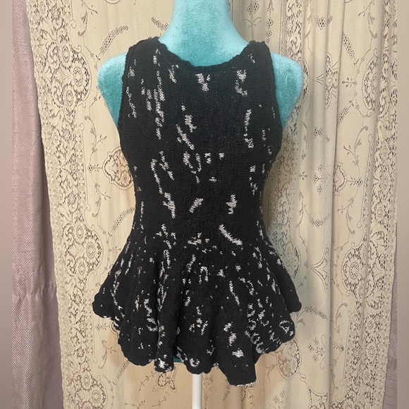 Free people: knit peplum tank - Picture 4 of 6